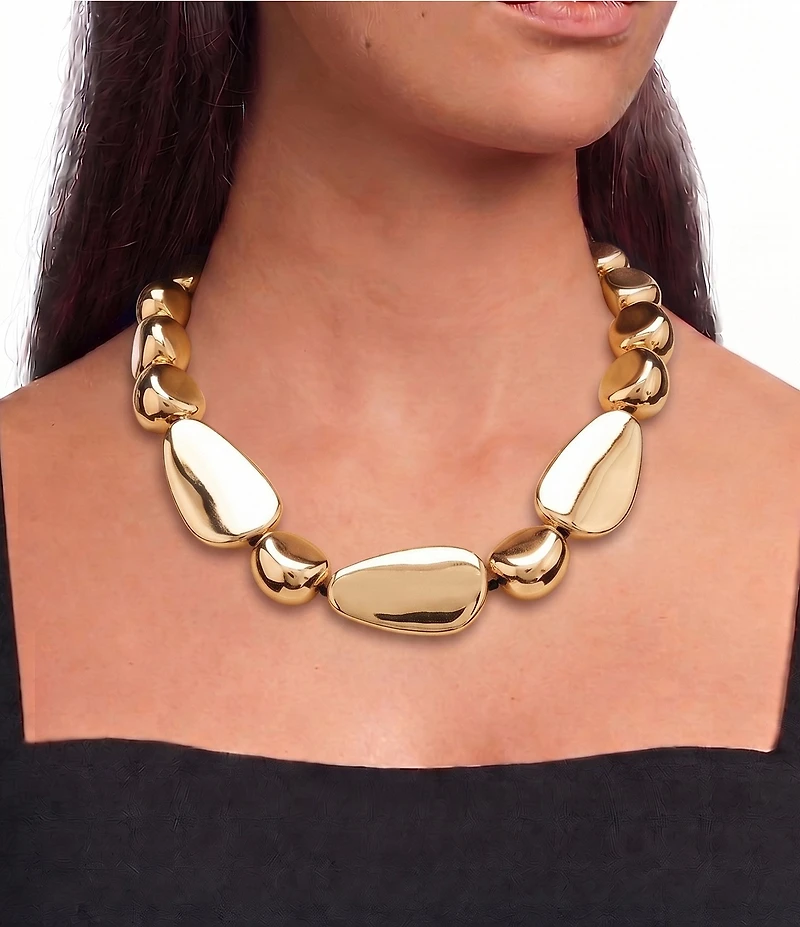 Dillard's Organic Large Statement Collar Necklace