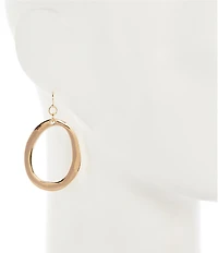 Dillard's Oval Loop Drop Earrings