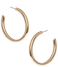 Dillard's Oval Tubular Hoop Earrings
