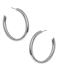 Dillard's Oval Tubular Hoop Earrings