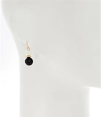 Dillard's Pearl and Bead Drop Earrings