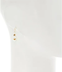 Dillard's Pearl Hoop Earrings