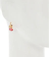 Dillard's Pink Ombre Wrapped Resort Hoop Earrings