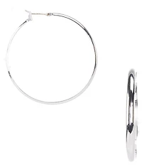 Dillard's Polished Wire Hoop Earrings