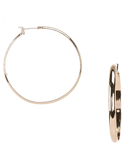 Dillard's Polished Wire Hoop Earrings
