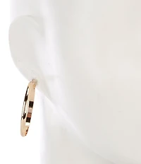 Dillard's Polished Wire Hoop Earrings