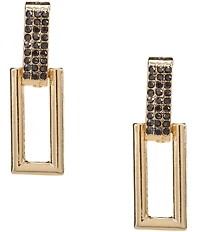 Dillard's Rectangle Links Drop Earrings