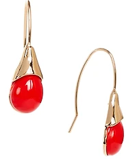 Dillard's Resin Teardrop Drop Earrings