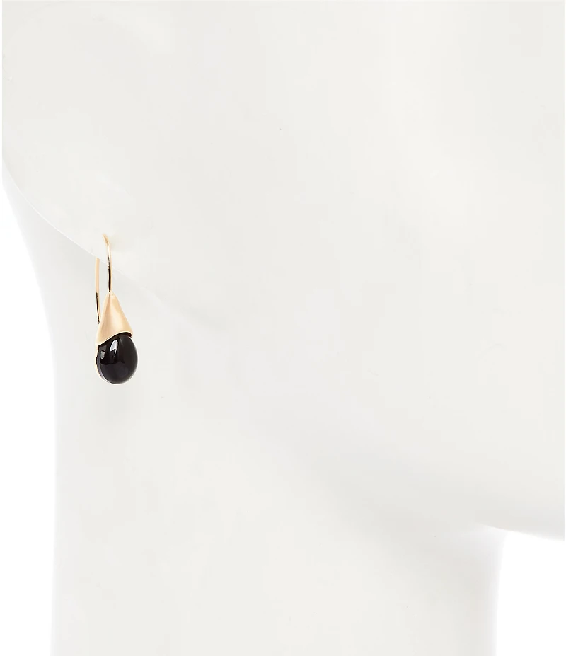 Dillard's Resin Teardrop Drop Earrings