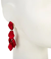 Dillard's Scarlet Petals Cascade Linear Earrings