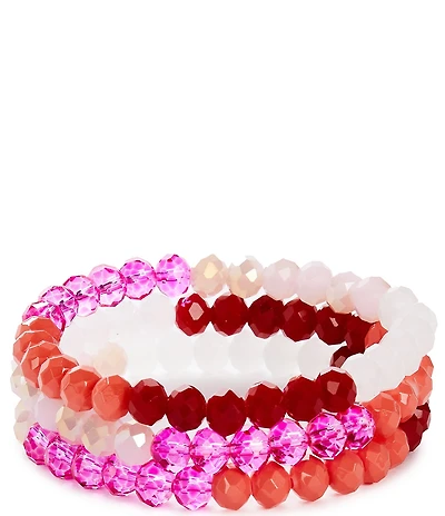 Dillard's Siena Beads Stretch Bracelet