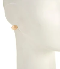 Dillard's Small Metal Ball Clip Stud Earrings