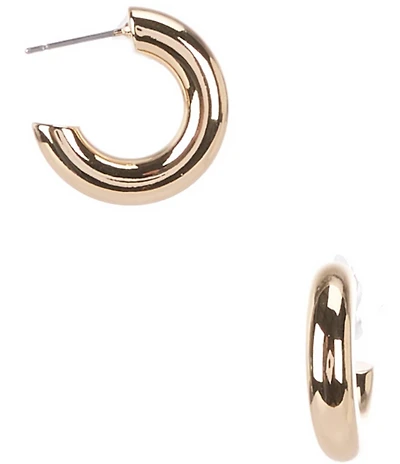 Dillard's Small Tube Hoop Earrings