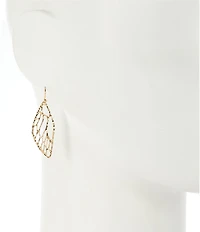 Dillard's Stencil Wings Drop Earrings