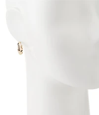 Dillard's Tailored Small Hoop Sensitive Earrings