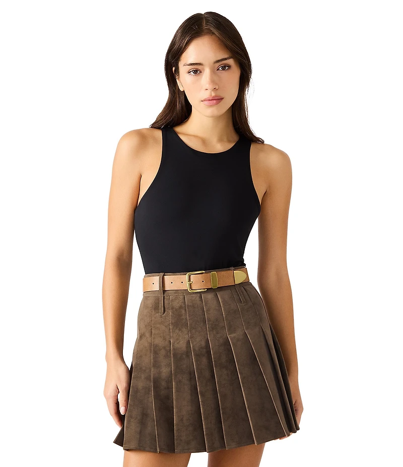 Dillard's Textured Gold Tone Belt