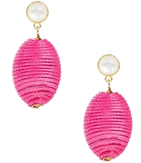 Dillard's Thread Wrapped Resort Drop Earrings