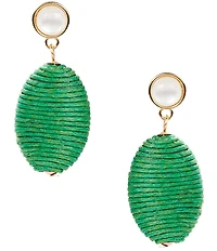 Dillard's Thread Wrapped Resort Drop Earrings