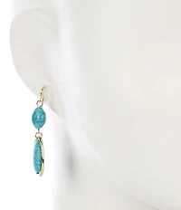 Dillard's Turquoise Linear Earrings