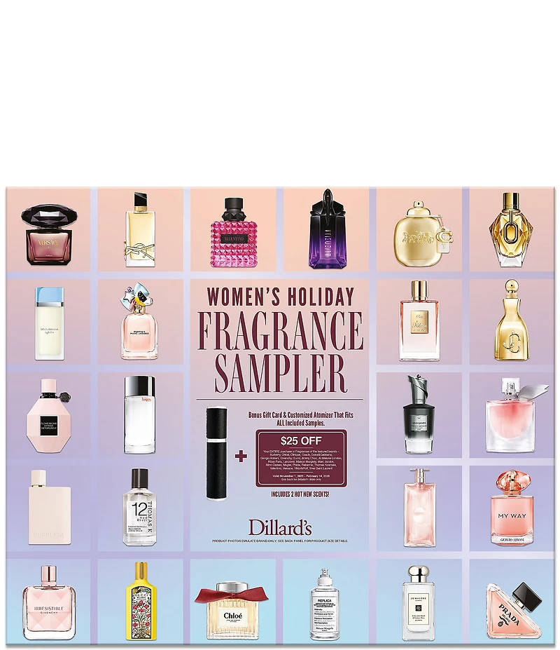 Dillard's Women's Holiday Fragrance Sampler
