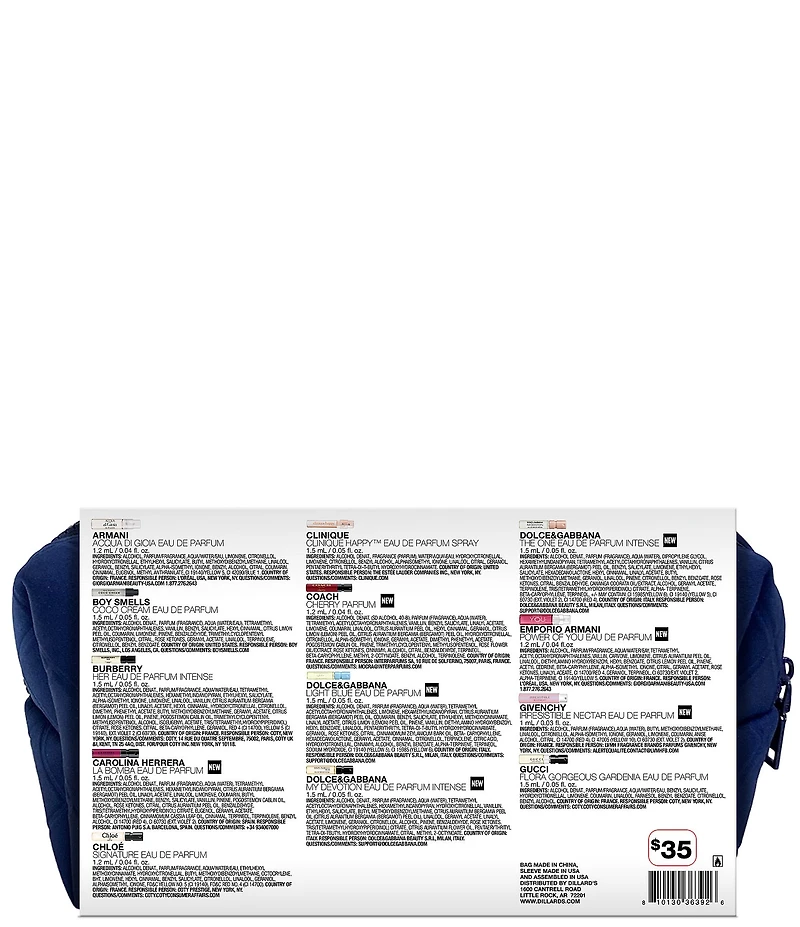 Dillard's Women's Spring Fragrance and Beauty Sampler Set