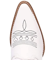 Dingo Ace Of Spades Leather Embroidered Tall Western Boots