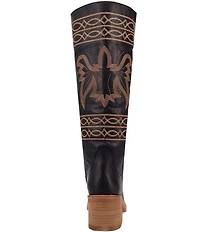 Dingo Avalon Leather Bird Stitch Tall Boots