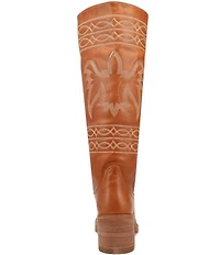 Dingo Avalon Leather Bird Stitch Tall Boots