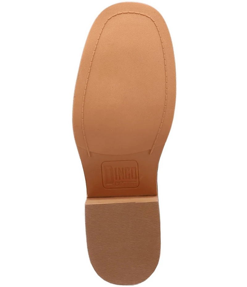 Dingo Avalon Leather Bird Stitch Tall Boots