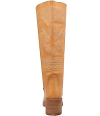 Dingo Avalon Leather Bird Stitch Tall Boots