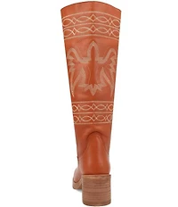 Dingo Avalon Leather Bird Stitch Tall Boots
