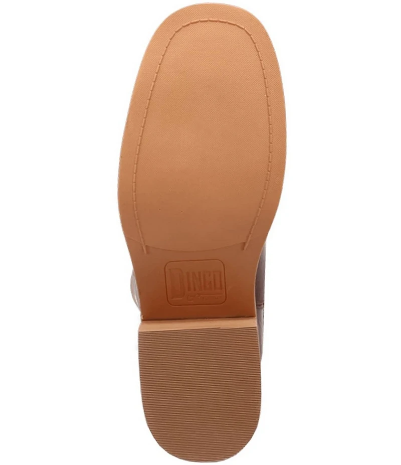 Dingo Avalon Leather Bird Stitch Tall Boots