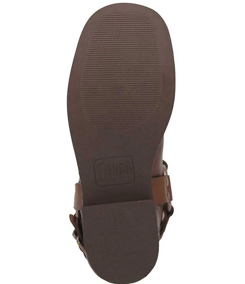 Dingo Blacklist Leather Star O-Ring Harness Hardware Moto Boots