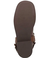 Dingo Blacklist Leather Star O-Ring Harness Hardware Moto Boots