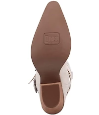 Dingo Buck Wild Suede and Leather Belted Hardware Shaft Tall Western Boots