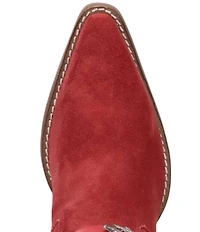 Dingo Buck Wild Suede and Leather Belted Hardware Shaft Tall Western Boots