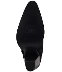 Dingo Bucked Off Suede Multi Buckled Straps Over-The-Knee Western Boots