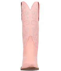 Dingo Buttercup Floral Embroidered Leather Tall Western Boots