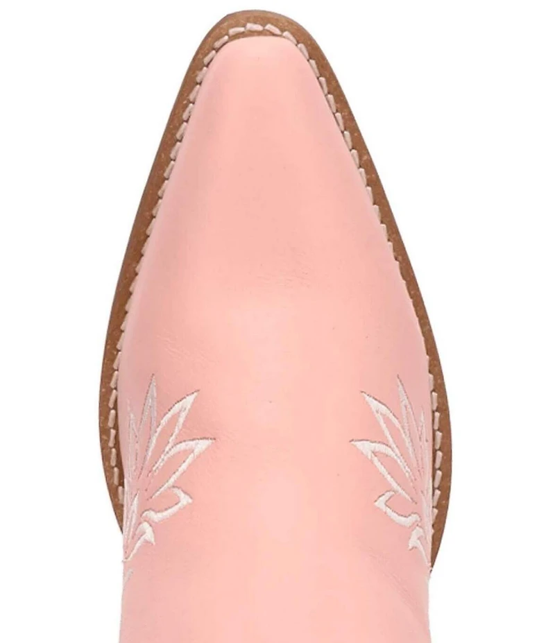 Dingo Buttercup Floral Embroidered Leather Tall Western Boots