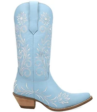 Dingo Buttercup Floral Embroidered Leather Tall Western Boots
