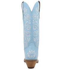 Dingo Buttercup Floral Embroidered Leather Tall Western Boots