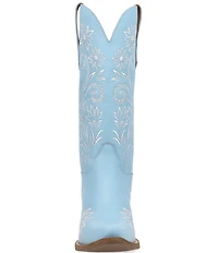 Dingo Buttercup Floral Embroidered Leather Tall Western Boots