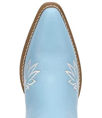 Dingo Buttercup Floral Embroidered Leather Tall Western Boots