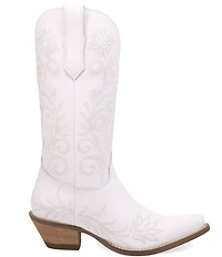 Dingo Buttercup Floral Embroidered Leather Tall Western Boots