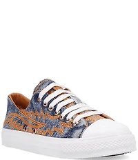 Dingo Campus Denim Western Stitched Sneakers
