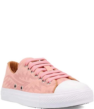 Dingo Campus Suede Western Stitched Sneakers