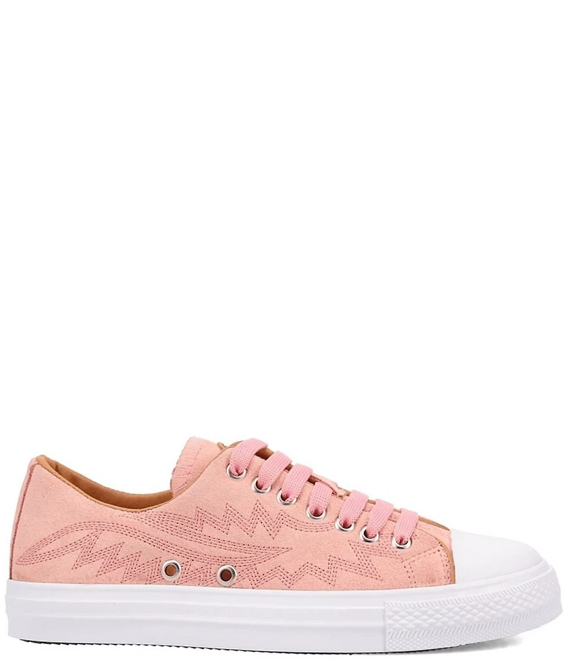 Dingo Campus Suede Western Stitched Sneakers