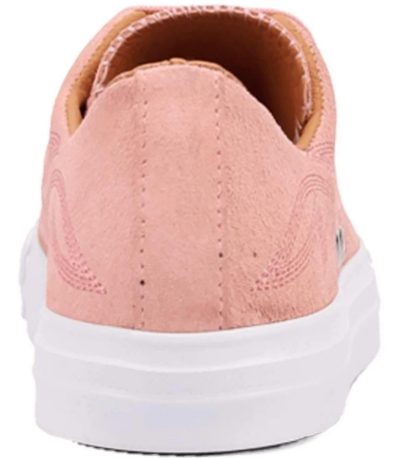 Dingo Campus Suede Western Stitched Sneakers