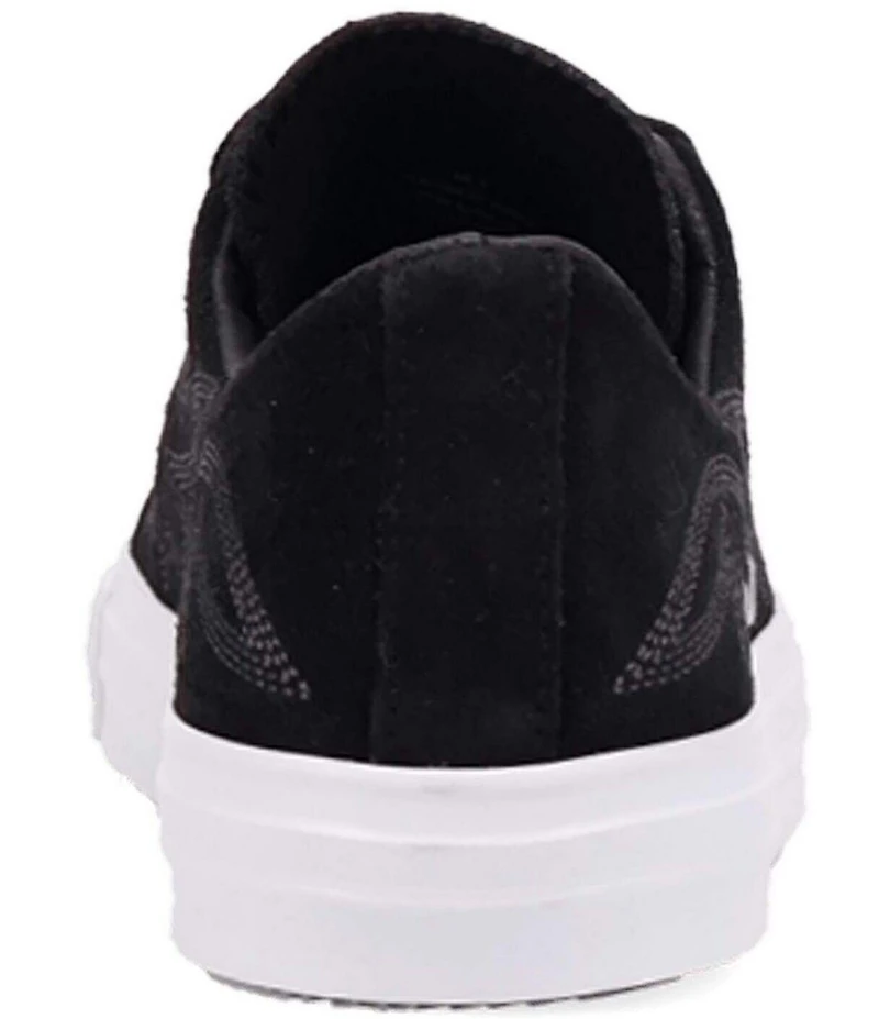 Dingo Campus Suede Western Stitched Sneakers