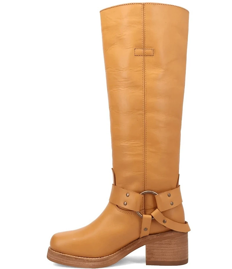 Dingo Casbah Leather O-Ring Harness Hardware Tall Boots